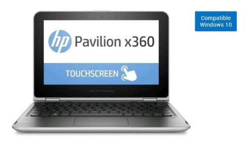Image du PC portable HP Pavilion x360 11-k000nf Argent tactile